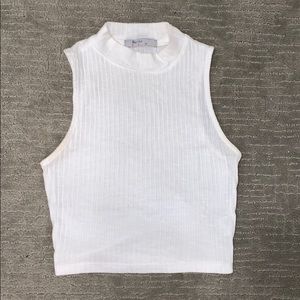 Crop White Top